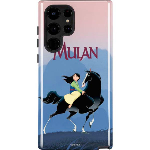 Disney Mulan Riding Khan Galaxy S22 Ultra Pro Case