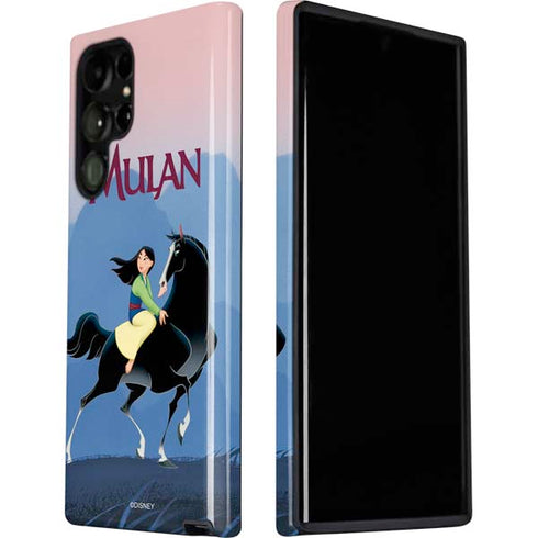 Disney Mulan Riding Khan Galaxy S22 Ultra Pro Case