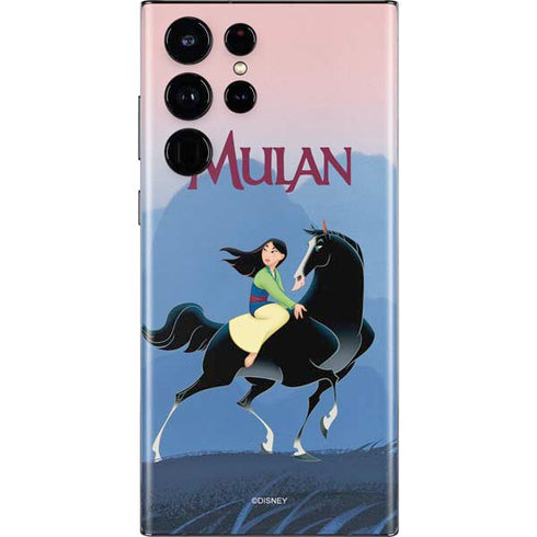 Disney Mulan Riding Khan Galaxy S22 Ultra Skin