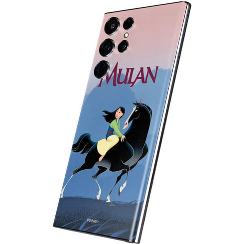 Disney Mulan Riding Khan Galaxy S22 Ultra Skin