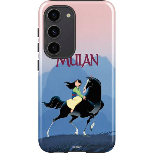 Disney Mulan Riding Khan Galaxy S23 Pro Case