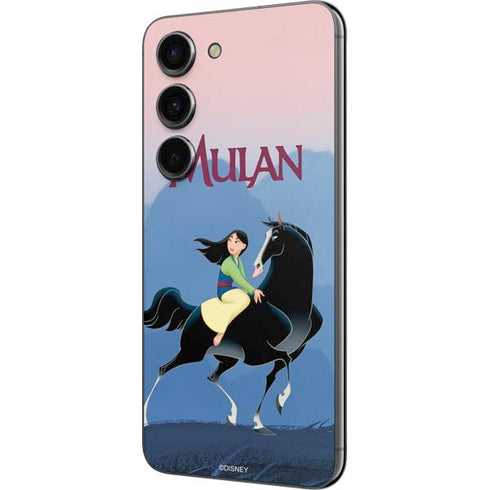 Disney Mulan Riding Khan Galaxy S23 Skin