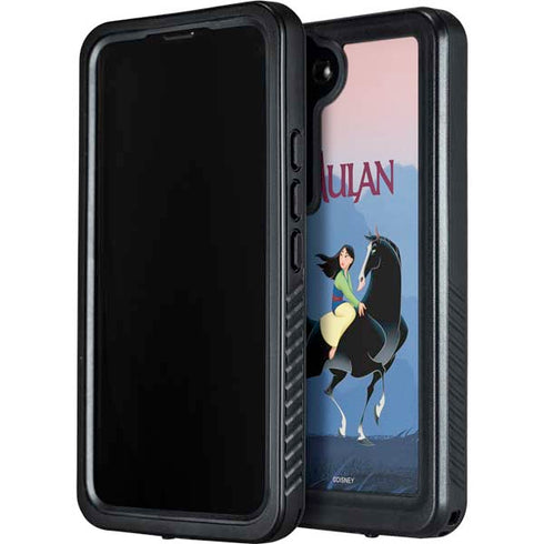 Disney Mulan Riding Khan Galaxy S23 Waterproof Case