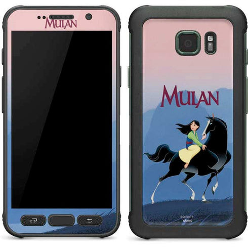 Disney Mulan Riding Khan Galaxy S7 Active Skin