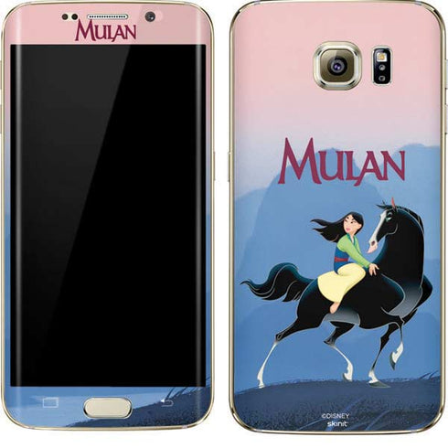 Disney Mulan Riding Khan Galaxy S7 Edge Skin