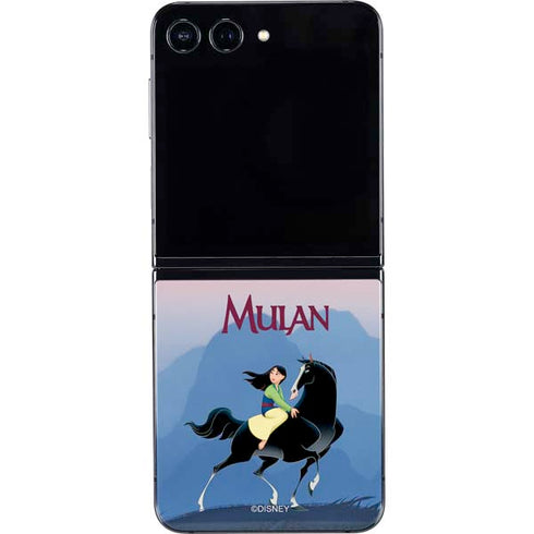 Disney Mulan Riding Khan Galaxy Z Flip5 5G Skin
