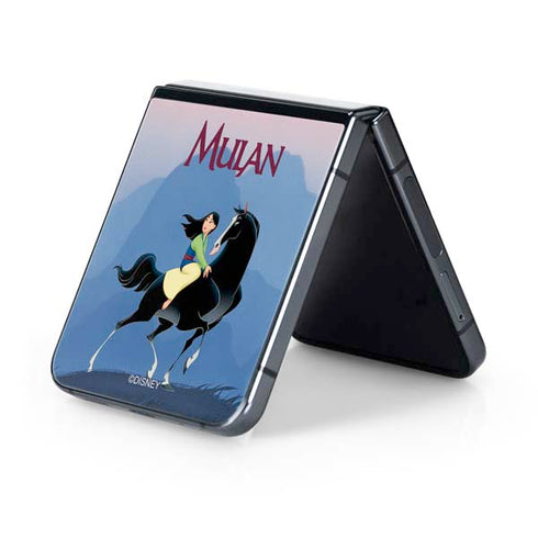 Disney Mulan Riding Khan Galaxy Z Flip5 5G Skin