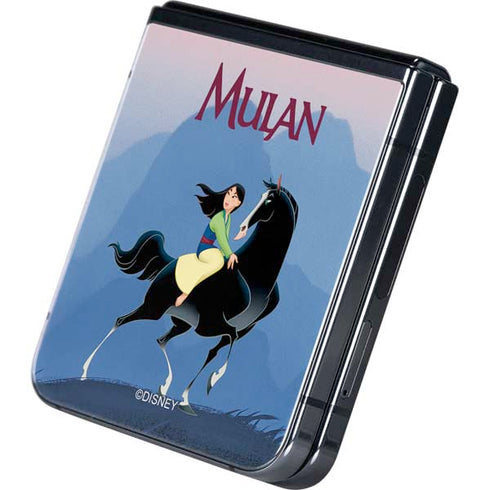 Disney Mulan Riding Khan Galaxy Z Flip5 5G Skin