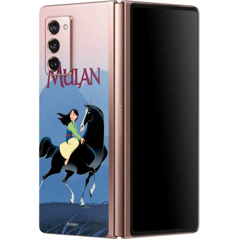 Disney Mulan Riding Khan Galaxy Z Fold2 5G Skin
