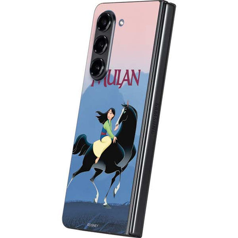 Disney Mulan Riding Khan Galaxy Z Fold5 5G Skin