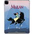 Disney Mulan Riding Khan iPad Pro 12.9in (2020) Clear Case