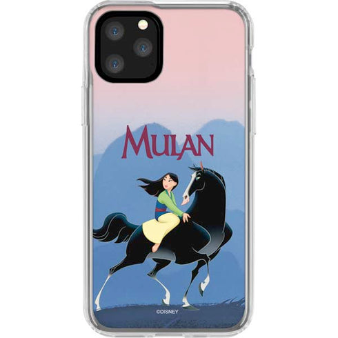 Disney Mulan Riding Khan iPhone 11 Pro Clear Case