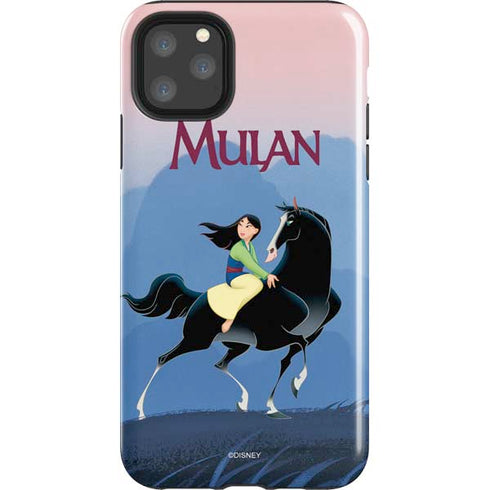 Disney Mulan Riding Khan iPhone 11 Pro Max Impact Case