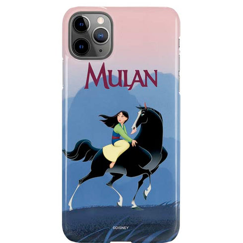 Disney Mulan Riding Khan iPhone 11 Pro Max Lite Case