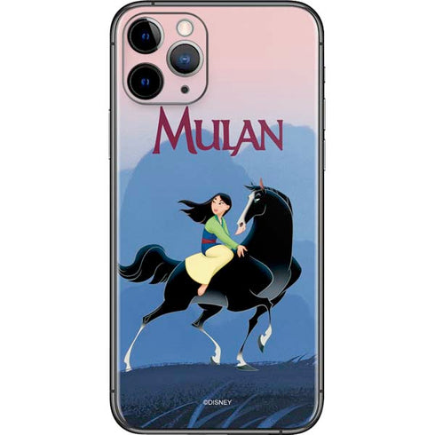 Disney Mulan Riding Khan iPhone 11 Pro Skin