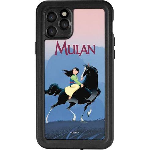 Disney Mulan Riding Khan iPhone 11 Pro Waterproof Case