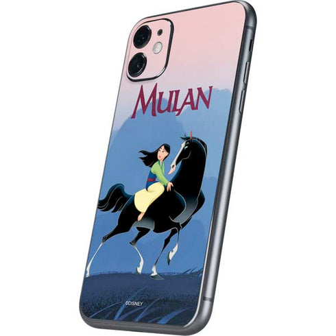 Disney Mulan Riding Khan iPhone 11 Skin