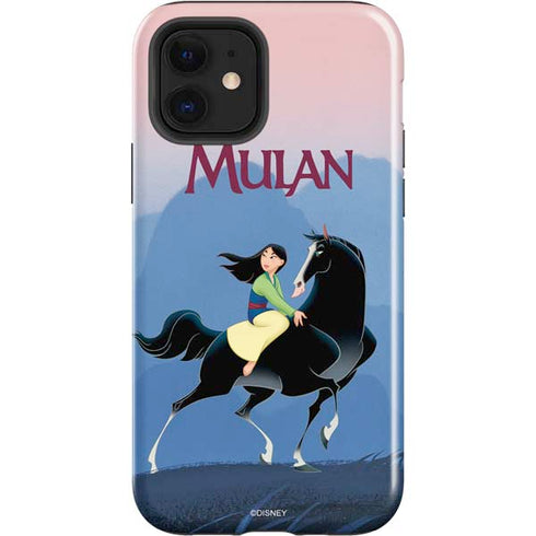 Disney Mulan Riding Khan iPhone 12 Impact Case