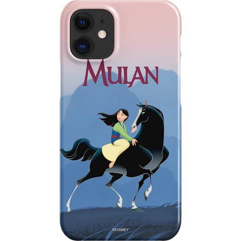 Disney Mulan Riding Khan iPhone 12 Mini Lite Case