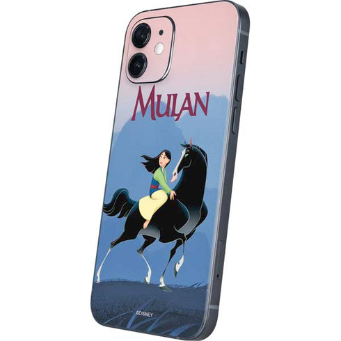 Disney Mulan Riding Khan iPhone 12 Skin