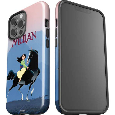 Disney Mulan Riding Khan iPhone 13 Pro Max Impact Case