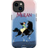 Disney Mulan Riding Khan iPhone 14 Plus Impact Case