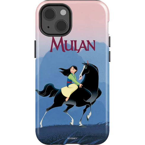 Disney Mulan Riding Khan iPhone 14 Impact Case