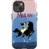 Disney Mulan Riding Khan iPhone 15 Impact Case