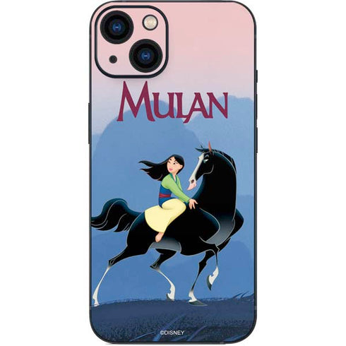 Disney Mulan Riding Khan iPhone 15 Plus Skin