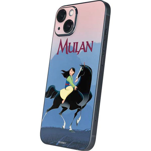 Disney Mulan Riding Khan iPhone 14 Plus Skin