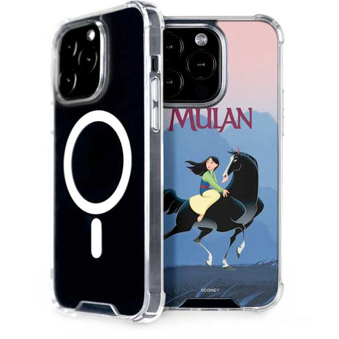 Disney Mulan Riding Khan iPhone 15 Pro MagSafe Case