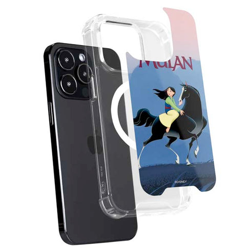 Disney Mulan Riding Khan iPhone 15 Pro MagSafe Case