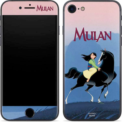 Disney Mulan Riding Khan iPhone 8 Skin