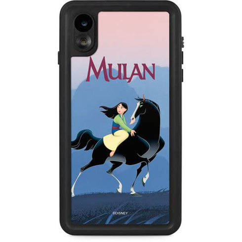 Disney Mulan Riding Khan iPhone XR Waterproof Case