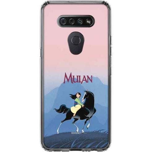 Disney Mulan Riding Khan LG K51/Q51 Clear Case