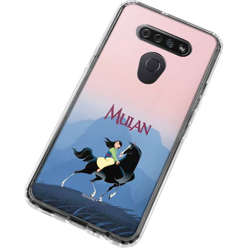 Disney Mulan Riding Khan LG K51/Q51 Clear Case