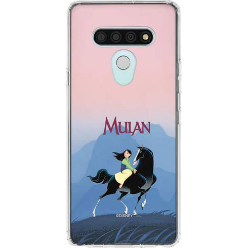 Disney Mulan Riding Khan LG Stylo 6 Clear Case
