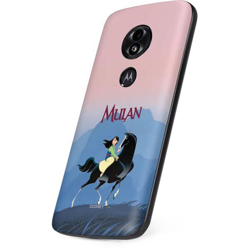 Disney Mulan Riding Khan Moto E5 Play Skin