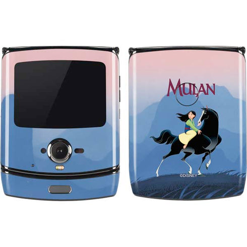 Disney Mulan Riding Khan Motorola RAZR Skin
