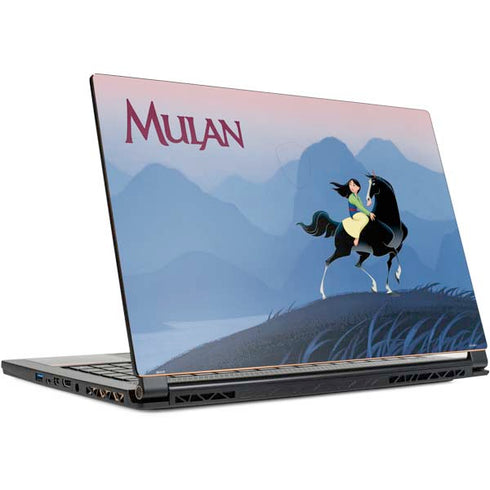 Disney Mulan Riding Khan MSI GS65 Stealth Laptop Skin