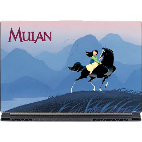 Disney Mulan Riding Khan MSI GS65 Stealth Laptop Skin
