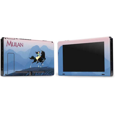 Disney Mulan Riding Khan Nintendo Switch Bundle Skin