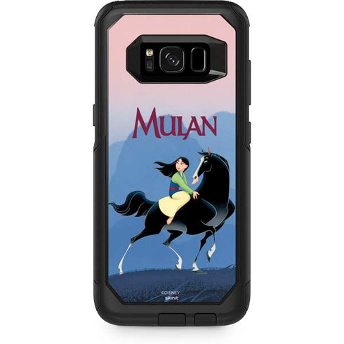 Disney Mulan Riding Khan Otterbox Commuter Galaxy Skin