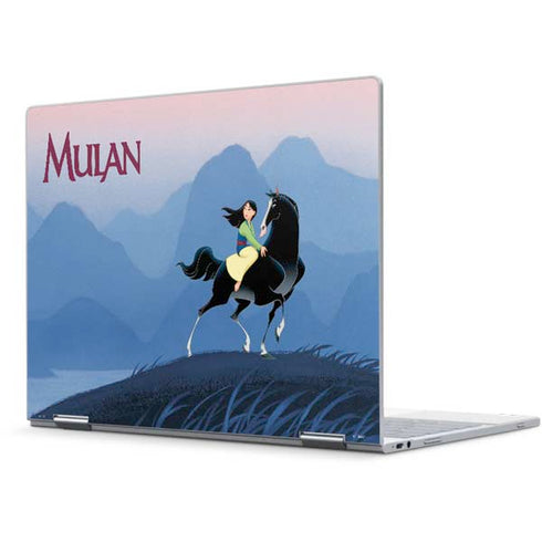Disney Mulan Riding Khan Pixelbook Skin