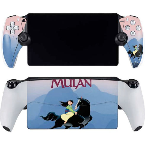 Disney Mulan Riding Khan PlayStation Portal Remote Player Skin