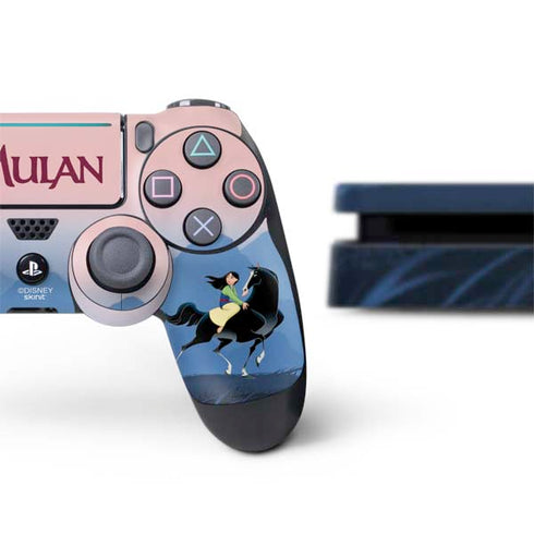 Disney Mulan Riding Khan PS4 Slim Bundle Skin