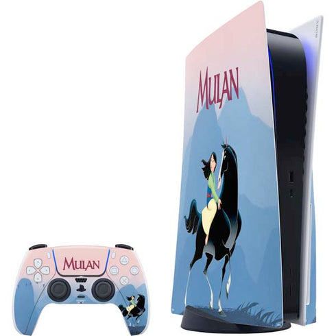 Disney Mulan Riding Khan PS5 Bundle Skin