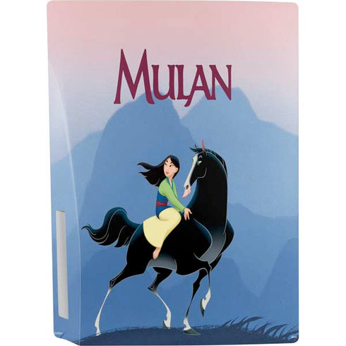 Disney Mulan Riding Khan PS5 Console Skin