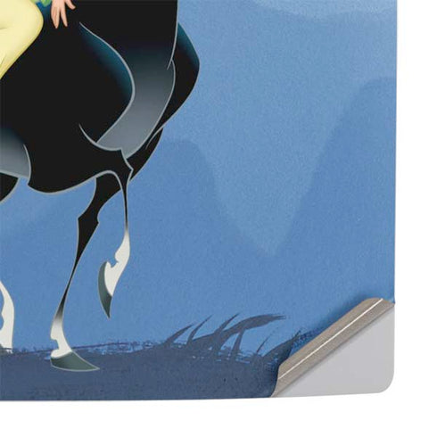 Disney Mulan Riding Khan PS5 Console Skin