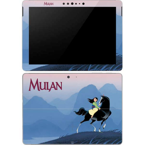 Disney Mulan Riding Khan Surface Go Skin